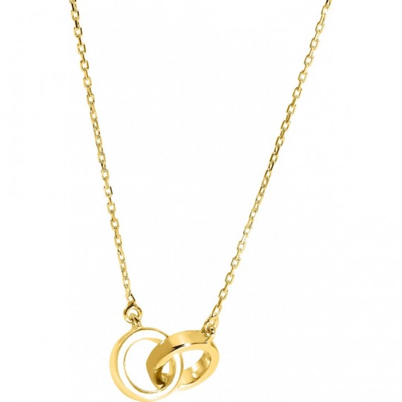 Collier or jaune 18 carats finition polie